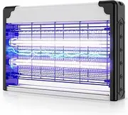 Bug Zapper Indoor, 20W Commercial Grade Powerful 2800V Electric Bulbs Zapper, Durable Fly Trap Mosquito Gnat, Moth, Wasp Trap, Fly Zapper Killer Bug Light for Office, Restaurant, Warehouse, Store