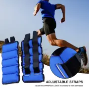 Ankle Wrist Weights Removable Leg Training Exercise Gym Adjustable 0.5/1KG NEW
