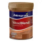 Intergrain WoodBlend TIMBER & GRAIN FILLER Water Based JARRAH/MERBAU 180g/800g