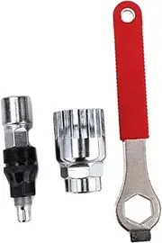 CORHAD Bike Repair Tool Set Includes Crank Remover Professional Wrench Essential for Outdoor Home Mechanics