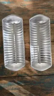 2 Piece/Set Almond Cake Pan Scandinavian German Pan Half Round Loaf Tin Mold