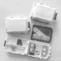 在飛比找樂天市場購物網優惠-大賀屋 日本製 山田化學 1周藥盒 藥盒 攜帶式藥盒 攜帶式