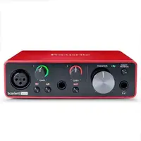 在飛比找PChome24h購物優惠-Focusrite Scarlett Solo 3rd 三代