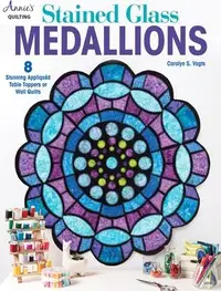 在飛比找三民網路書店優惠-Stained Glass Medallions