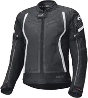Held AeroSec Top Gore-Tex Ladies Motocycle Textile Jacket, black-white, Size S for Women Black White