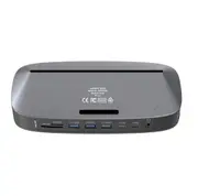 VERBATIM USB-C 13-in-1 Docking Station - 2x HDMI, 1x VGA, Up to 3840x2160p, 3x USB 3.0, 1x RJ45,1x 3.5mm Headphone Jack, up to 70W PD 3.0 Charging