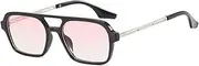 [VFDHN] Fashion Sunglasses Men Women Gradient for Male Female Uv400
