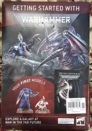 WARHAMMER 40,000 CITADEL MINIATURES GETTING STARTED FIRST MODELS STARTER SET
