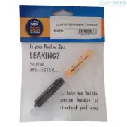 LeakMaster Pool Leak Detector / Locator Dye & Syringe (Blue)