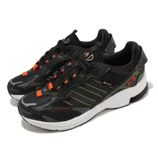 【adidas 愛迪達】慢跑鞋 Spiritain 2000 GTX 男鞋 女鞋 黑 橘 綠 防水 運動鞋 愛迪達(HP6718)