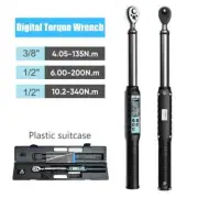 1/2" 3/8" Digital Torque Wrench Adjustable Torque Wrench Car Bicycle Repair Tool