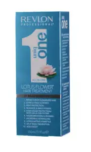Revlon Uniq One All in Lotus Flower Hair Treatment 150 150 ml (Pack of 3)