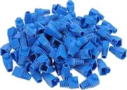 Vaguelly 100PCS Cable Boots Cap Durable Connector Boot Cover for Ethernet Cables Designed for Long Term Protection and Performance