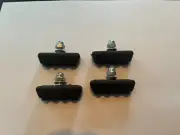 NEW BLACK OLDSCHOOL BMX BRAKE PADS (4 Included) FITS DIA COMPE MONGOOSE REDLINE