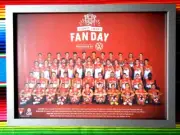 Framed 2020 SYDNEY SWANS AFL Poster - 45cm x 32cm x 3cm