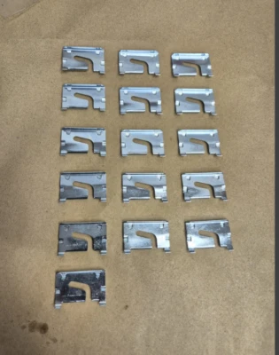 Porsche 924 944 Full set of windscreen trim clips , part no 477853659C