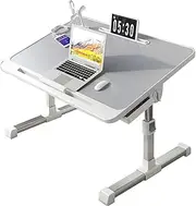 Laptop Desk for Bed,Multifunctional Foldable Lap Desk,Portable Computer Table, Bed Desk with Storage Drawers,Stand Tray Table,for Bed,Couch,Dormitory,Floor
