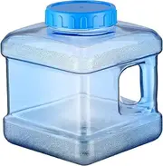 IOIUSKKU Portable Camping Water Container with Silicone Sealing Ring Leak-Proof Easy to Clean Water Storage Plastic Water Bucket