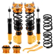 [MaXpeedingrods] Coilovers Kits for 94-04 compatible for Ford Mustang 4th Adjustable HeightMounts Struts