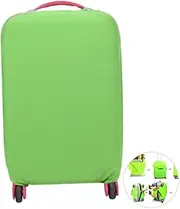 [GALPADA] Elastic Travel Luggage Cover Dustproof Protector for Suitcases Green Durable Stretchy Suitcase Cover Prevents Dirt Scratches Easy Access to Handles
