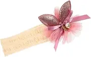 [CATIEBYE] Bunny Headband Bands Girl Plush Hair Accessories Headband Head Band Hair Accessories Headband for Easter Headband Headband Cloth