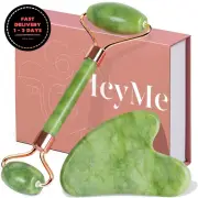 Gua Sha & Jade Roller Herramientas faciales Juego de rodillo facial y Gua Sha