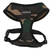 Puppia Soft Dog Harness - X Large / Green Camo