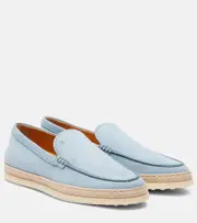[Tod's] Tod's Suede loafers AU 8 blue