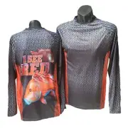 Red Red Red - Performance Tee Fishing Shirt