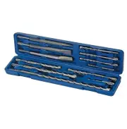 SILVERLINE 12 PIECE MASONRY SDS PLUS DRILL & CHISEL BIT SET