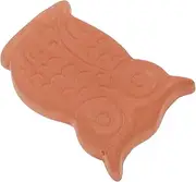 CATIEBYE Clay Moisturizing Tablets Gummy Candy Reusable Sugar Softening Disk Terracotta Sugar Keeper Sugar Saver Sugar Keeper Disc Sugar Storage Disk Reusable Sugar Softener Brown