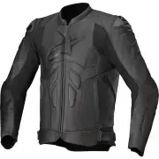 Dusk Black Leather Motorcycle Jacket