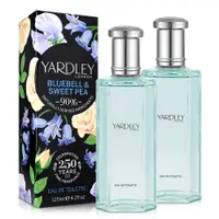 在飛比找PChome24h購物優惠-YARDLEY 雅麗 風信子&甜豆淡香水(125ml)X2入