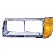 1989-2002 Freightliner FLD Headlight Bezel with Turn Signal - Driver Side