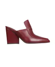 MALFA logo embossed muller shoes US6,US5,US6.5,US7.5,US4.5,US8,US7,US5.5 Red