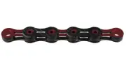 KMC DLC11 11 Speed Chain - Black/Red