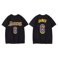 在飛比找Yahoo!奇摩拍賣優惠-🔥詹皇LeBron James詹姆士短袖棉T恤上衣🔥NBA湖