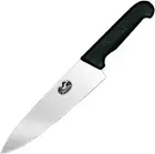 Victorinox Fibrox Extra Wide Blade Cooks Carving Knife, Black, 5.2063.20 Styl...