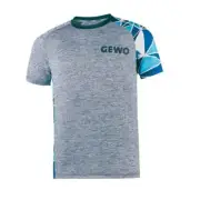 GEWO Arco Grey and Blue Table Tennis T-Shirt