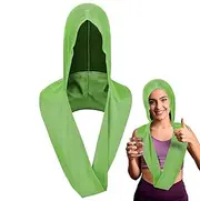 Cooling Towels for Neck - Quick Dry Neck Face Head Ice Hoodie,Easy to Fold, Comfortable, UV-Proof Hot Weather Cooling Towels for Swimming, Exercise, Gym