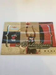 2004-05 Fleer Throwbacks Dwyane Wade Nostalgia card #ed/2003
