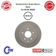 StopTech C-Tek Standard Disc Brake Rotor Rear Floating For 1989-96 Nissan 300ZX (for: Nissan)