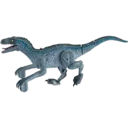 Creepy Critters Rapid Raptor Blue RC Velociraptor Dinosaur Toy w/ Sound 605