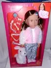 Our Generation Skylar and pet puppy Bow 18" Doll New