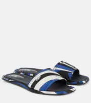 [Pucci] Pucci Yummy Iride slides AU 7 blue