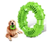 Dog Chew Toys for Aggressive Chewers - Fun to Chew, Chase and Fetch - Green