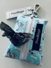 Dalmatian - Dog Poo Bag Holder - Handmade