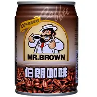 在飛比找蝦皮購物優惠-伯朗咖啡 240ml mr. brown 金車限超取運送難免