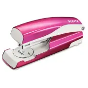Leitz 5504 Full-strip Stapler - 30, 40 Sheets Capacity - Full Strip - Pink
