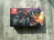 NEW Nintendo Switch Monster Hunter Rise Deluxe Bundle with Game + Bonus Contents